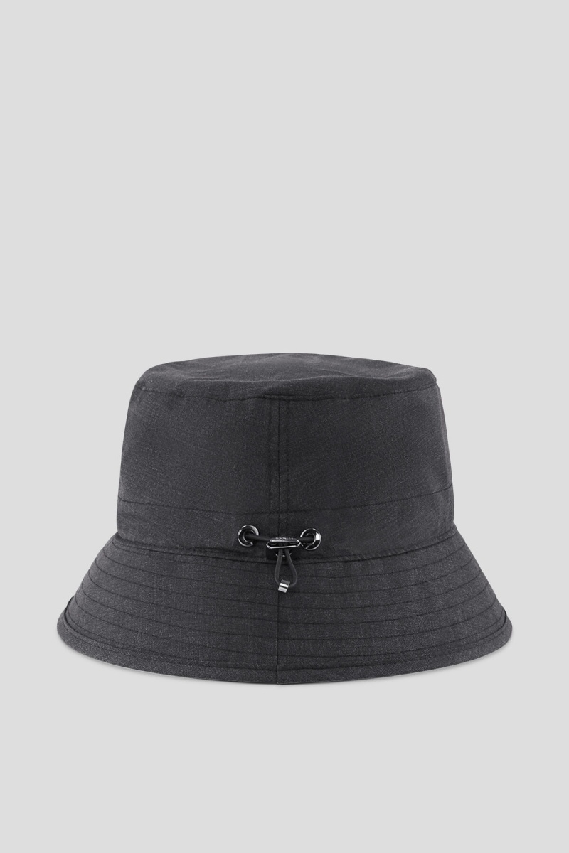 BOGNER Parli Bucket Hat Anthracite melange | QHALU-3720