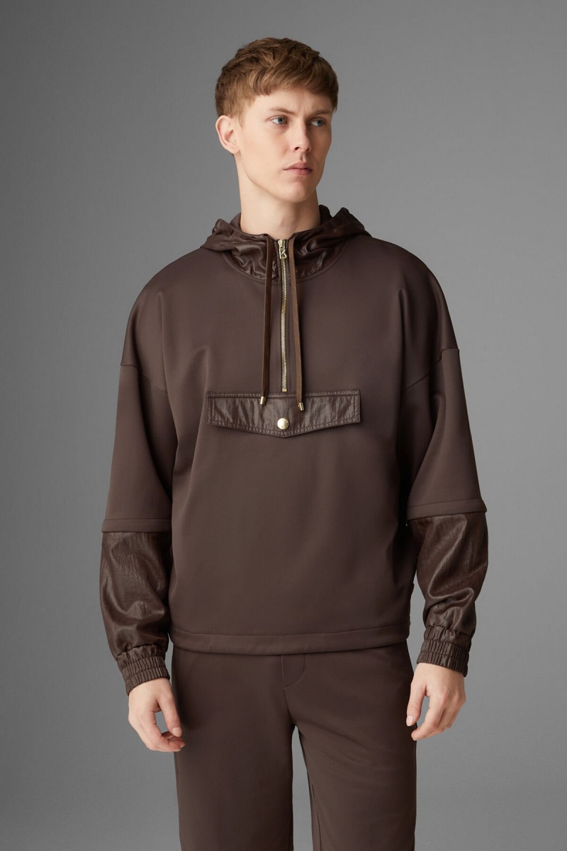 BOGNER Paul Hoodie Schokolade | OVTCA-1248