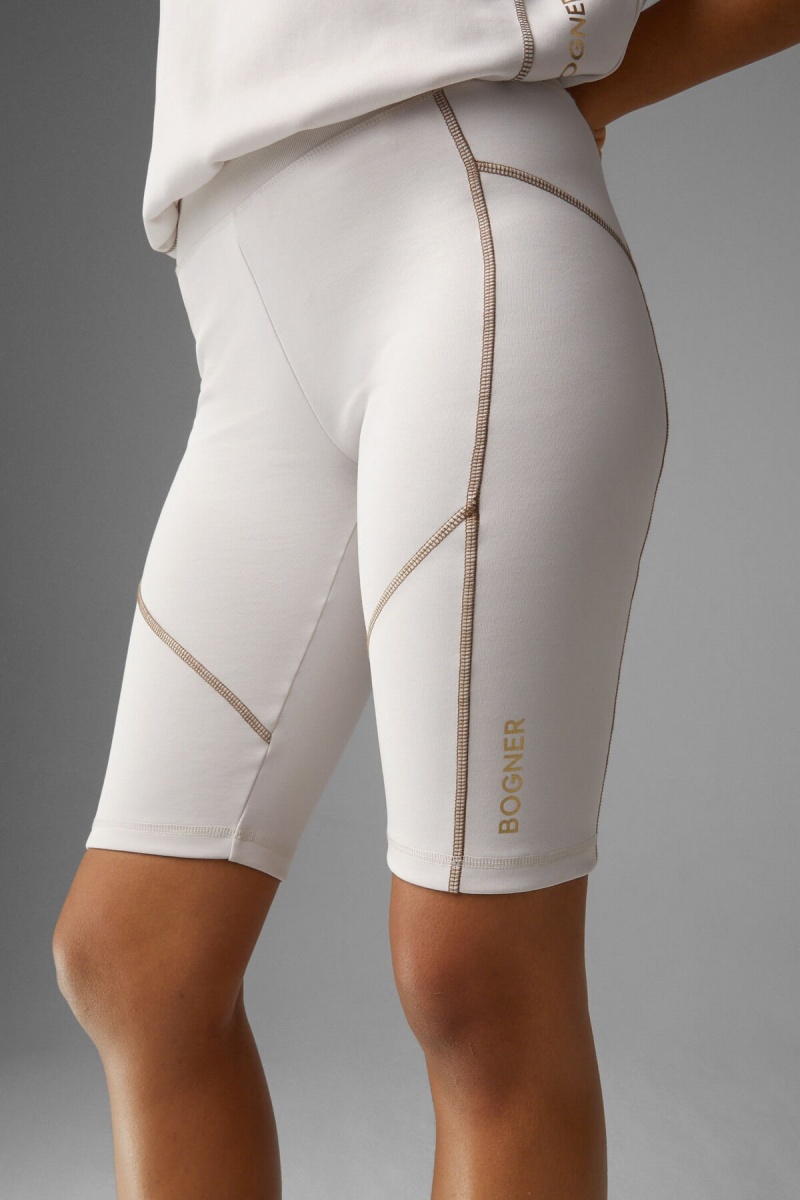 BOGNER Pilar Shorts Off-white | RESCD-8037