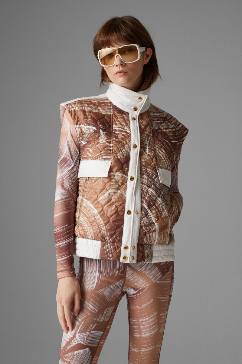 BOGNER Pinar Gesteppt Gilet Braun | OKUES-4639