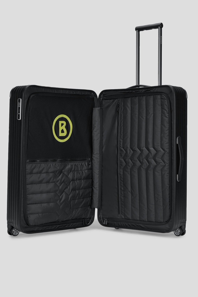 BOGNER Piz Deluxe Large Hard Shell Suitcase Schwarz | AYXKL-6714