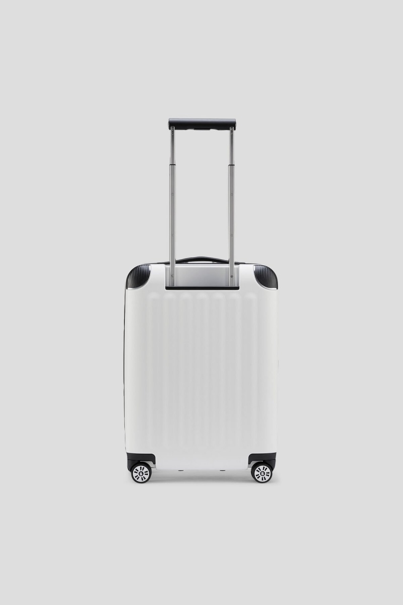 BOGNER Piz Deluxe Pro Small Hard Shell Suitcase Weiß | ZDXCI-8491