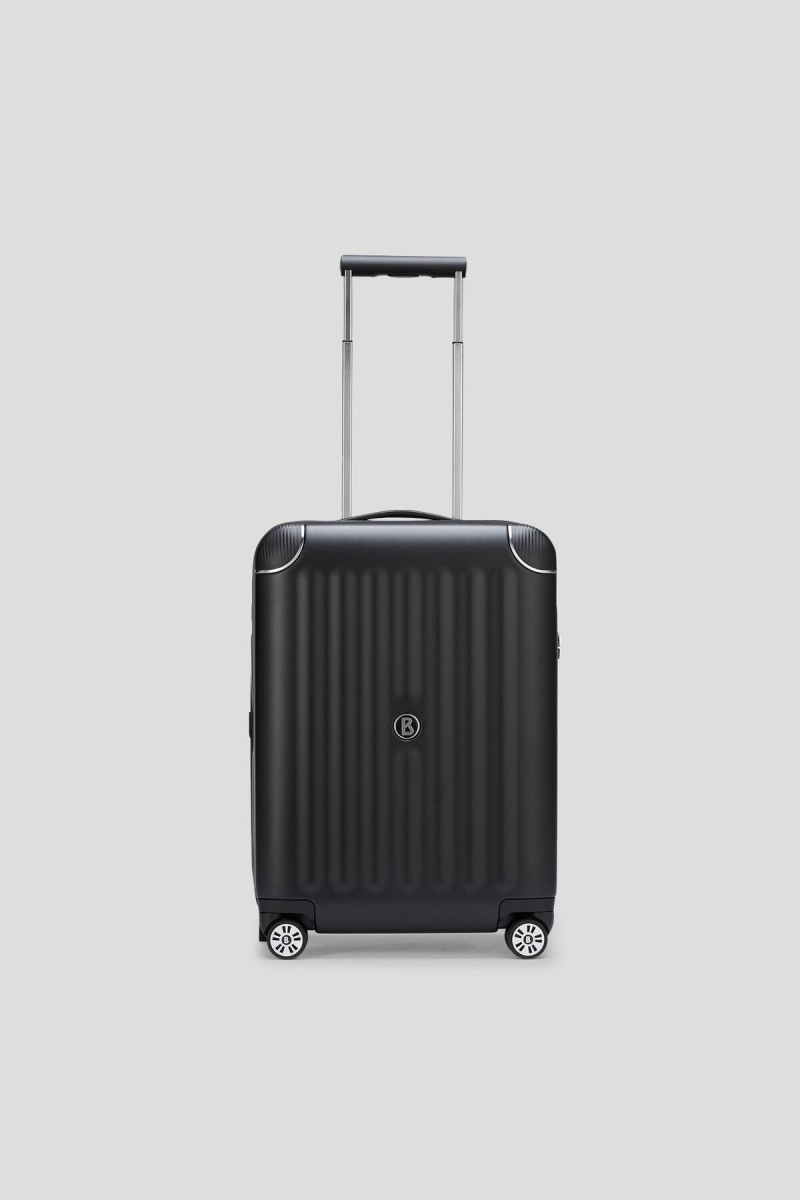 BOGNER Piz Deluxe Small Hard Shell Suitcase Schwarz | UENST-2683