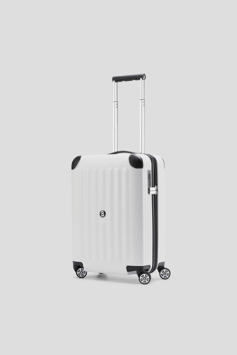 BOGNER Piz Deluxe Small Hard Shell Suitcase Weiß | LGUVI-0123