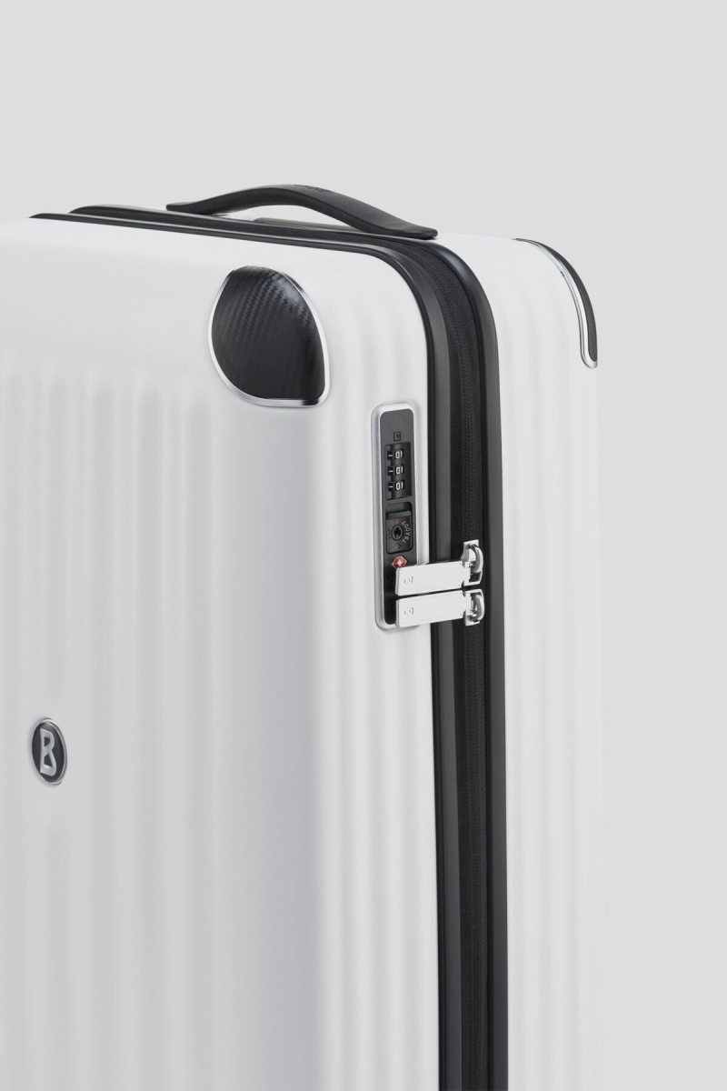 BOGNER Piz Deluxe Small Hard Shell Suitcase Weiß | LGUVI-0123