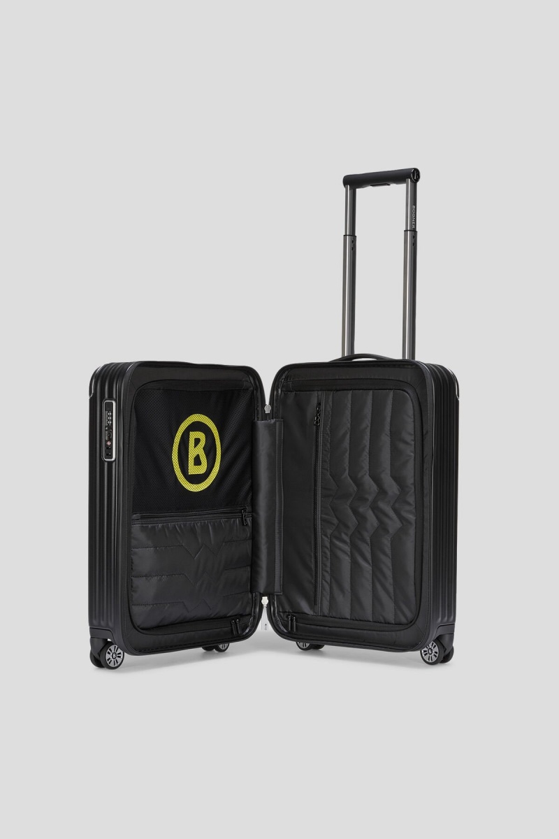 BOGNER Piz Deluxe Small Hard Shell Suitcase Schwarz | KLEXC-4827