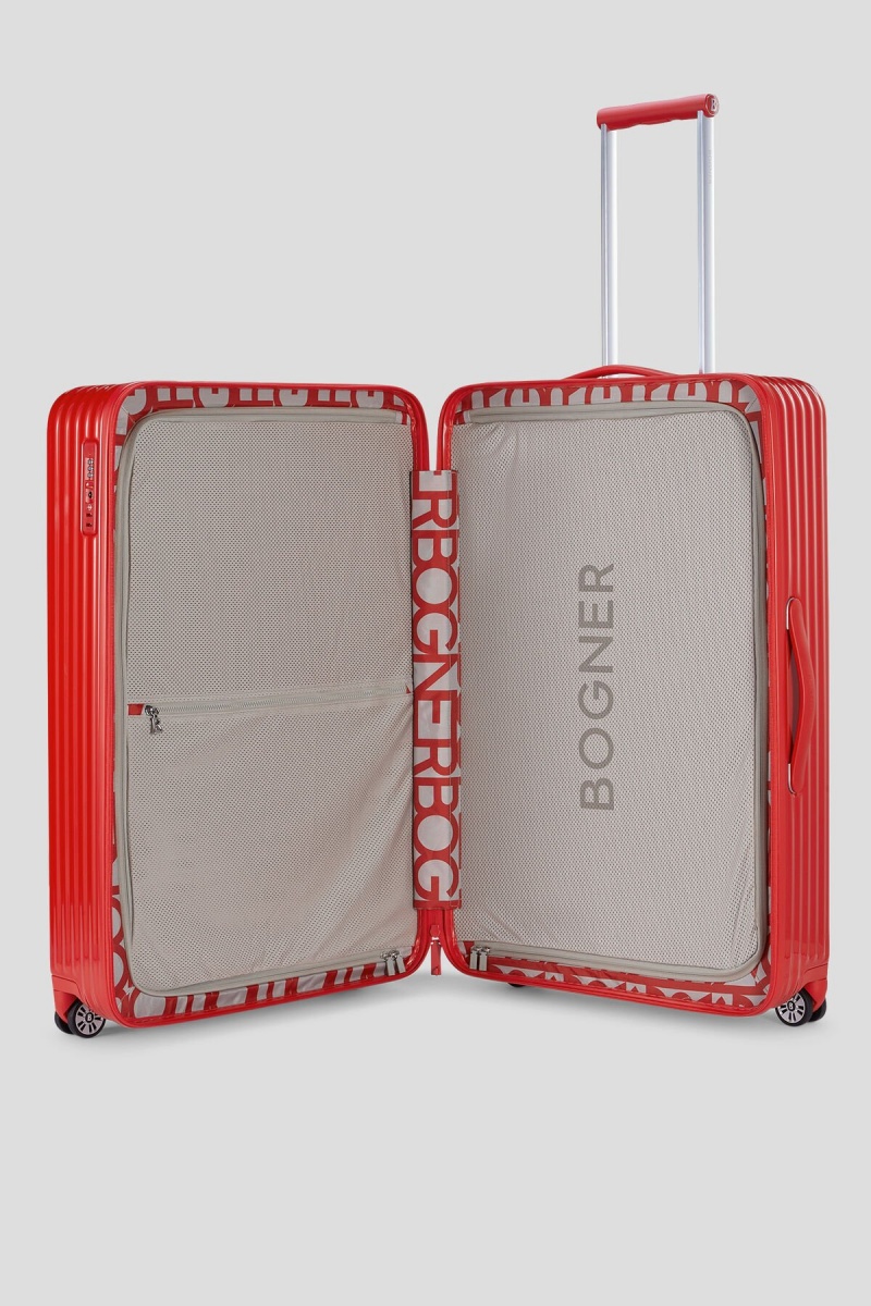 BOGNER Piz Large Hard Shell Suitcase Rot | THILJ-4817