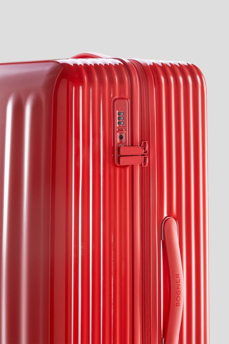 BOGNER Piz Large Hard Shell Suitcase Rot | THILJ-4817