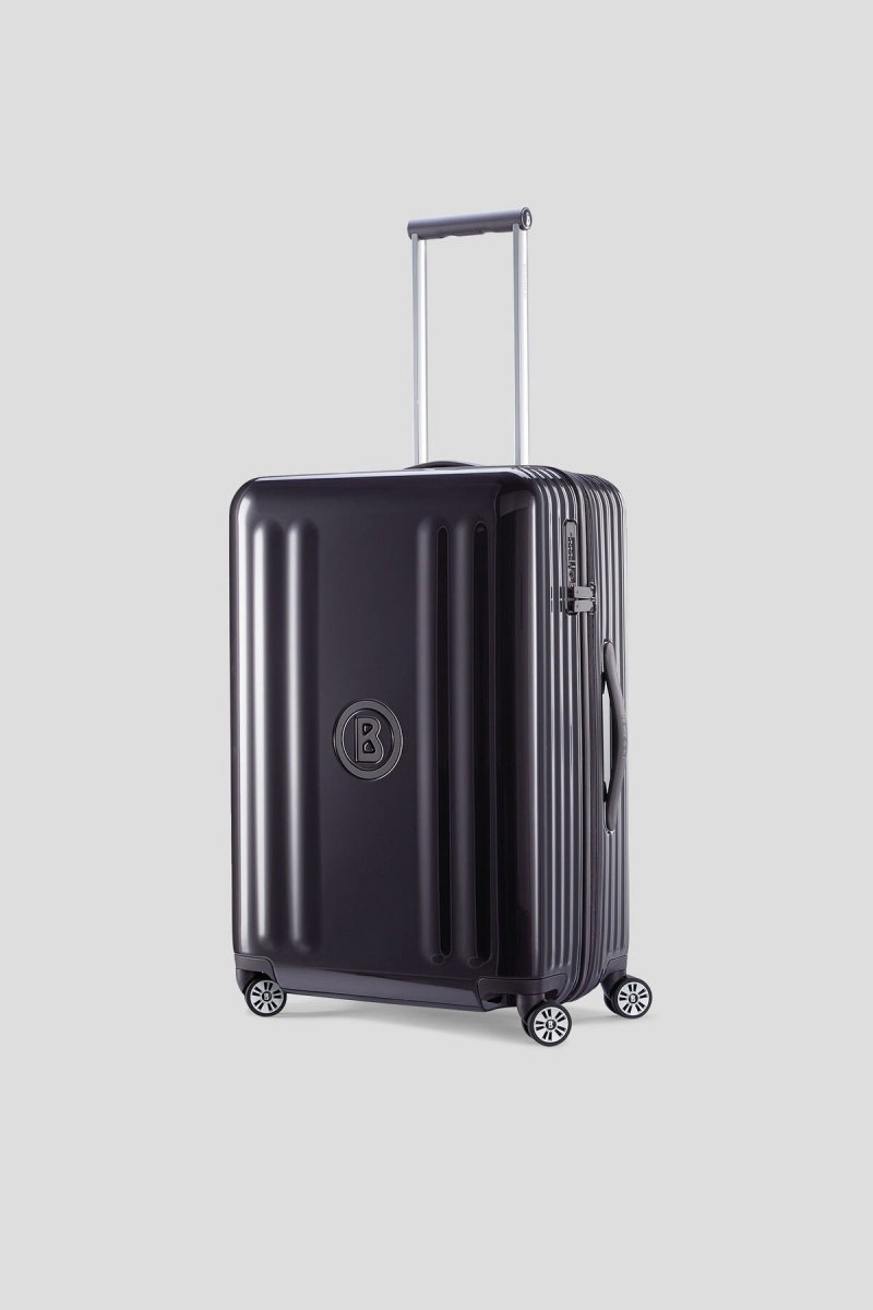 BOGNER Piz Medium Hard Shell Suitcase Dunkel | WVUQH-5302