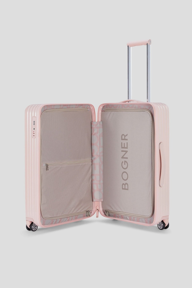 BOGNER Piz Medium Hard Shell Suitcase Rosa | VZJPF-0925