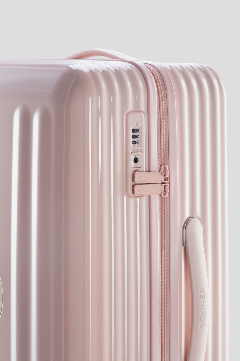 BOGNER Piz Medium Hard Shell Suitcase Rosa | VZJPF-0925