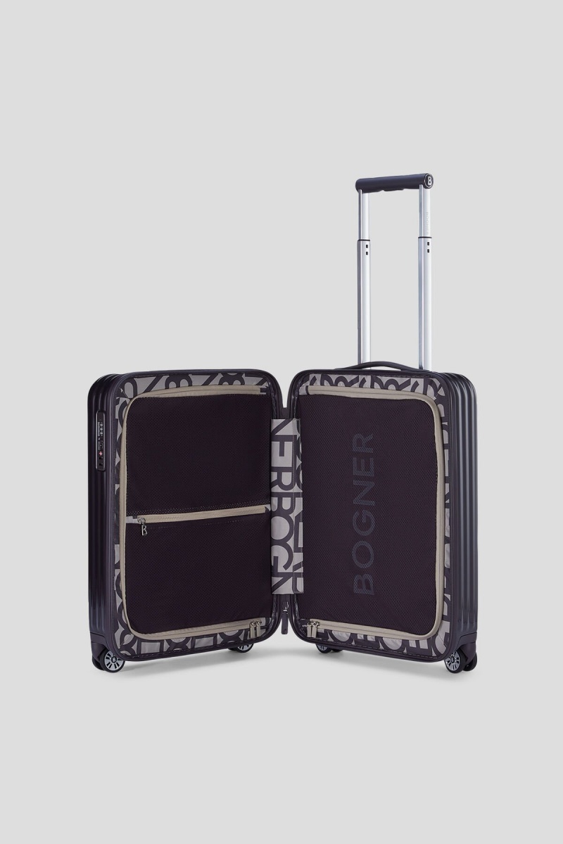 BOGNER Piz Small Hard Shell Suitcase Dunkel | EVTHW-6421