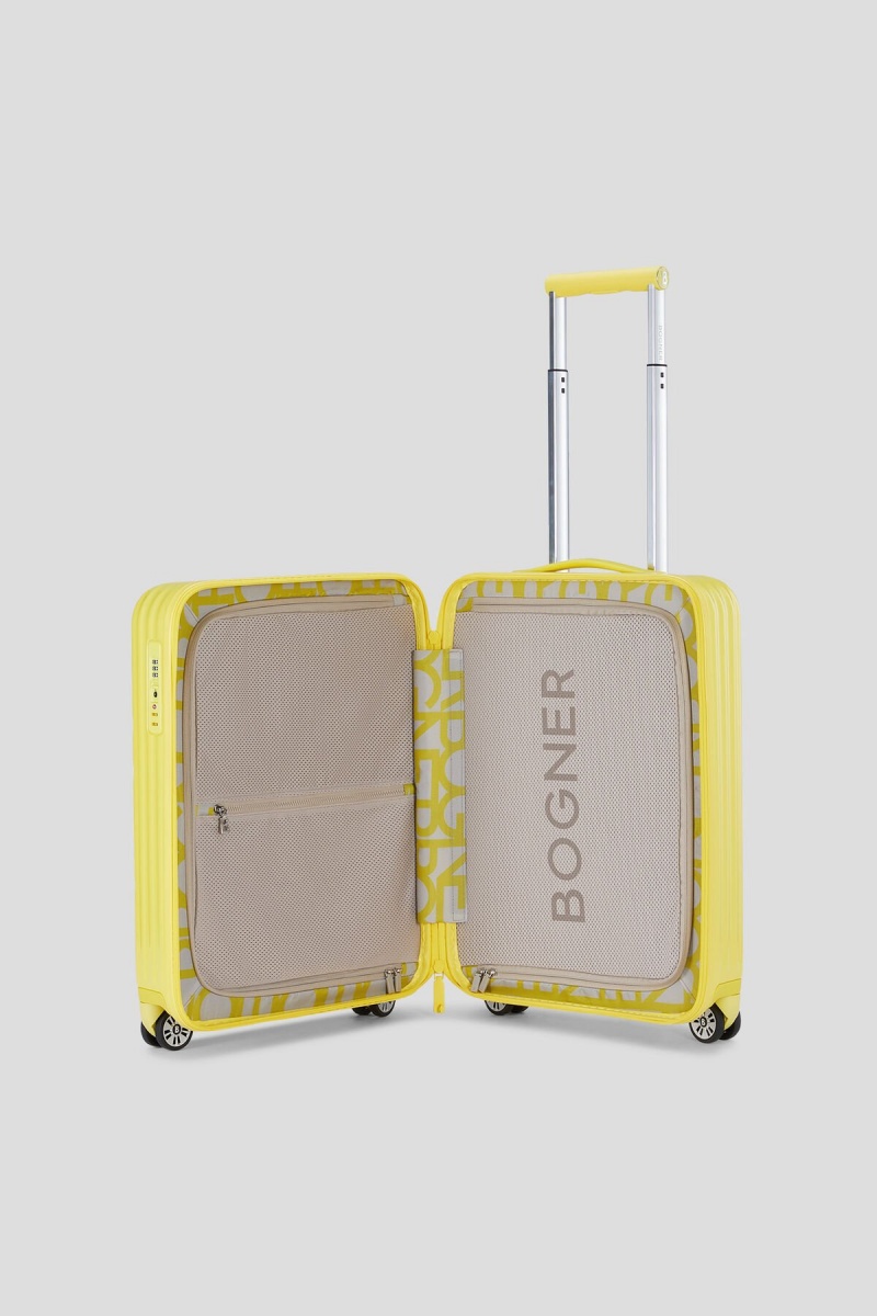 BOGNER Piz Small Hard Shell Suitcase Gelb | SRDOU-6081