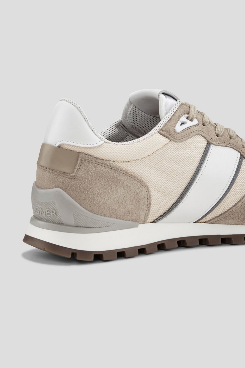 BOGNER Porto Sneaker Beige Weiß | VFHNL-1326