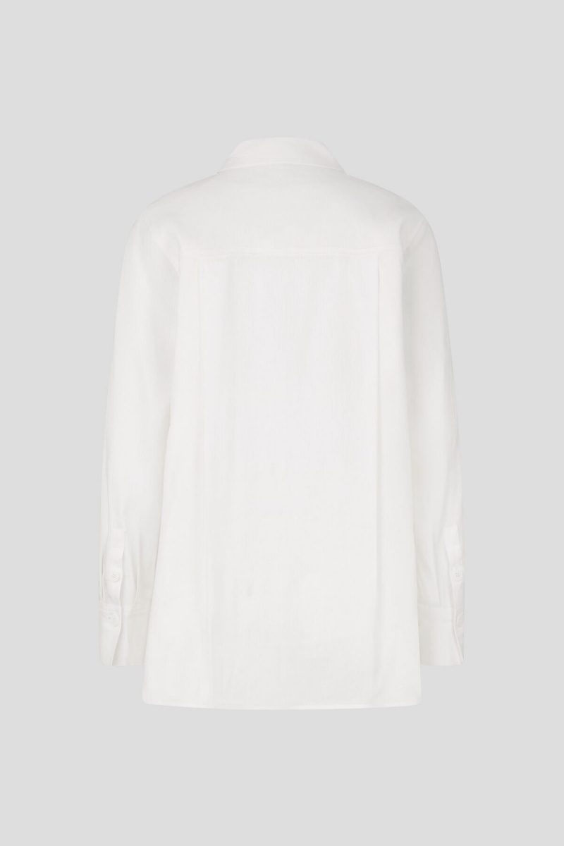 BOGNER Ria Shirt Blouse Weiß | PRIGU-1083