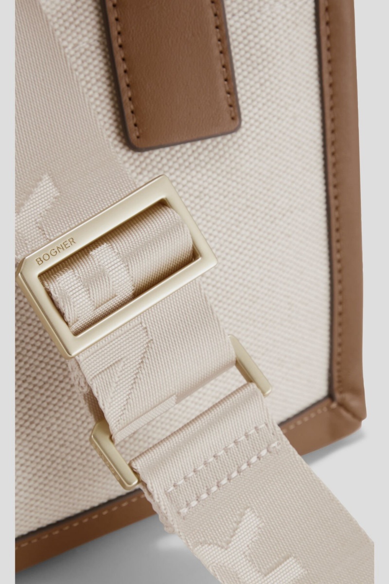 BOGNER Rigi Liva Handbag Braun | GQKML-8514
