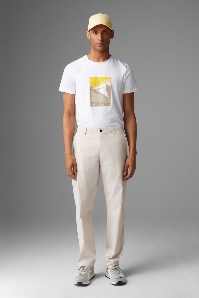 BOGNER Riley Chinos Off-white | FPLAD-8720