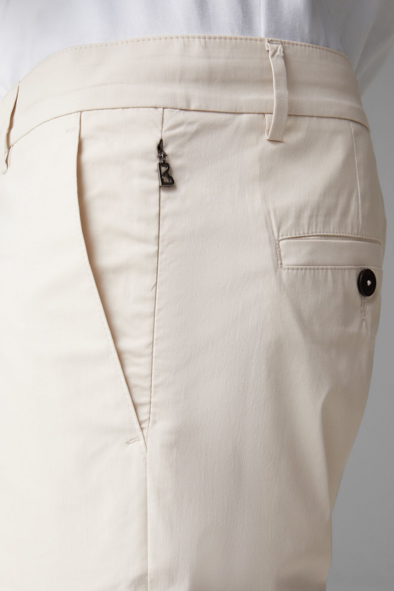 BOGNER Riley Chinos Off-white | FPLAD-8720