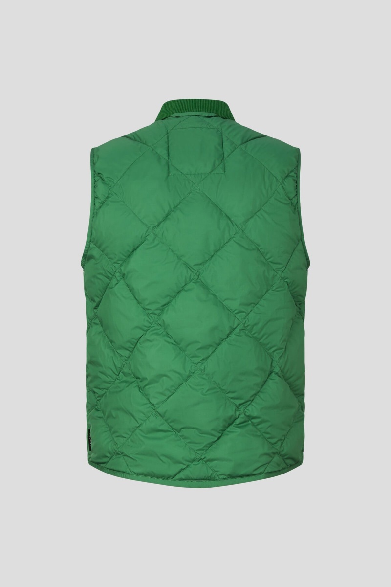 BOGNER Rocco Down Waistcoat Grün | VOCKP-0694