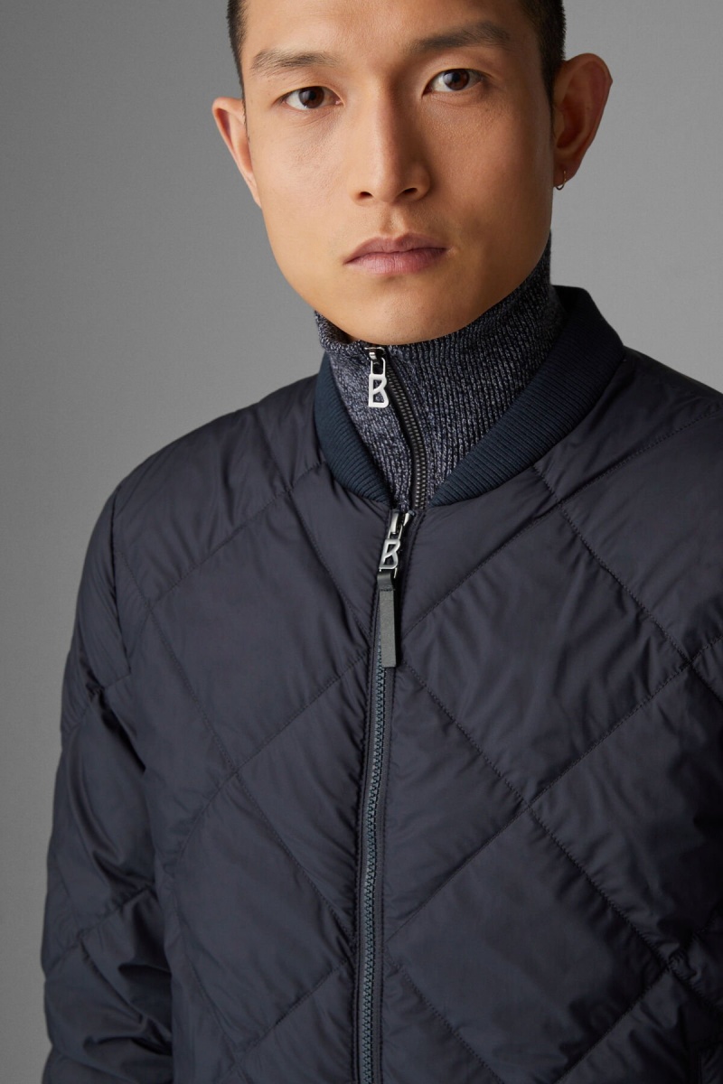 BOGNER Ronald Down Jacket Navy Blau | XYKLB-0971