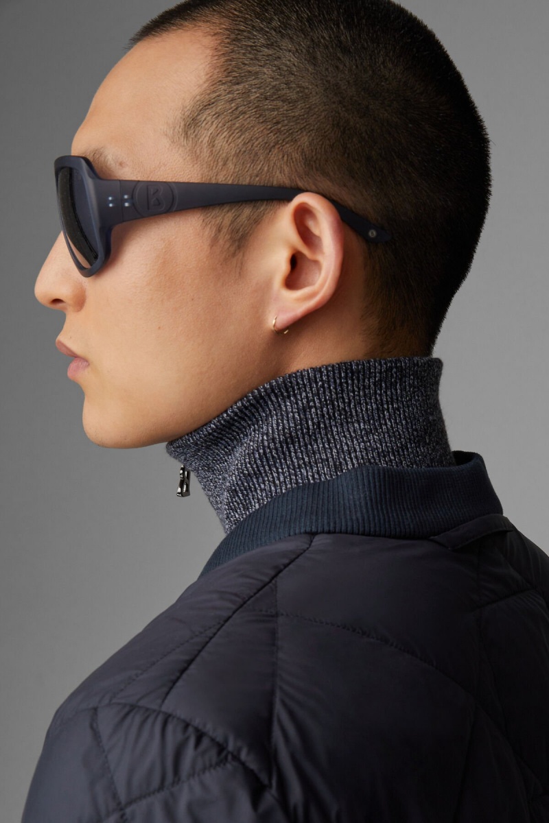 BOGNER Ronald Down Jacket Navy Blau | XYKLB-0971
