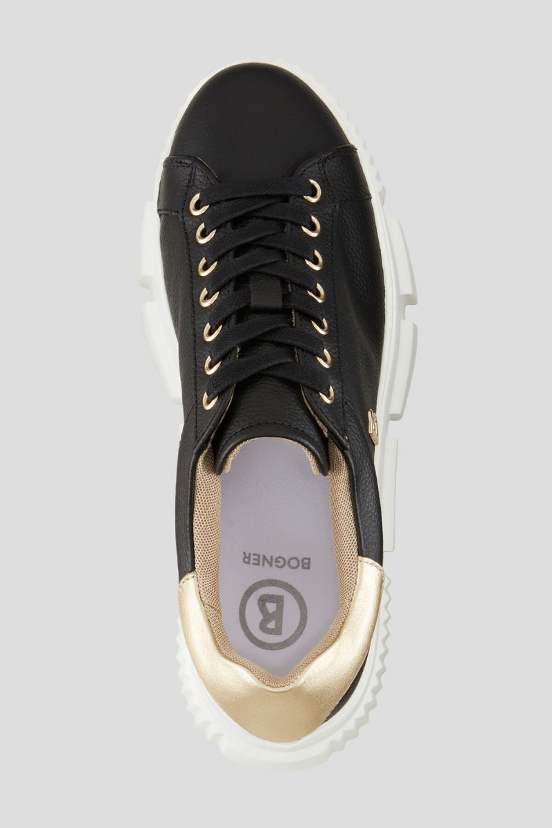 BOGNER Shanghai Plattform Sneakers Schwarz | LTRWQ-2105