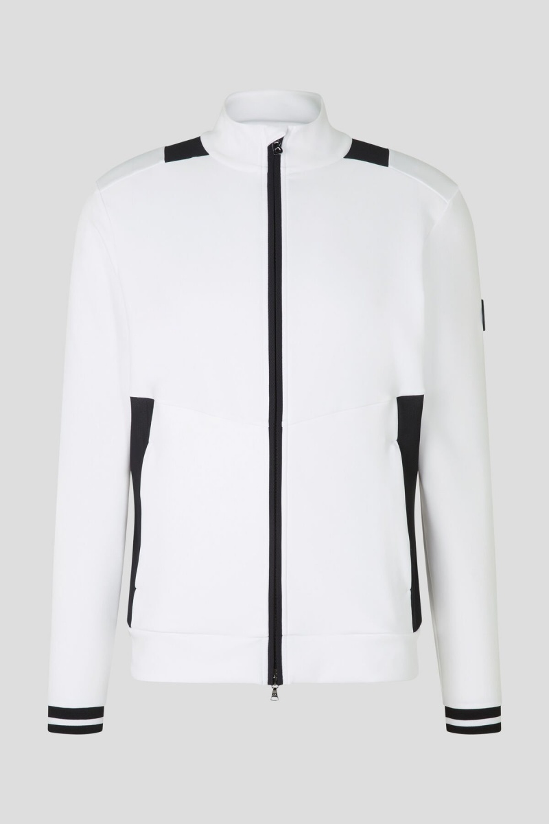 BOGNER Sport Akai Mid Layer Weiß | OZWDP-4596