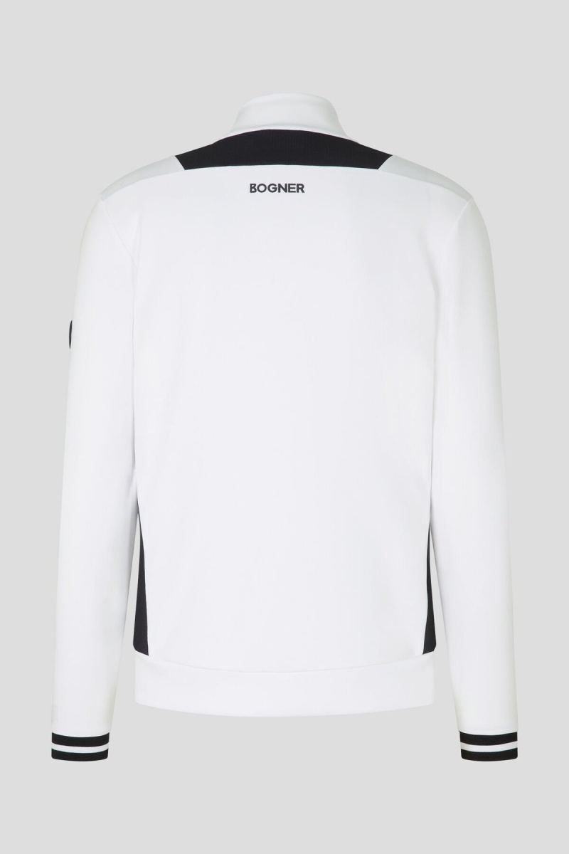 BOGNER Sport Akai Mid Layer Weiß | OZWDP-4596