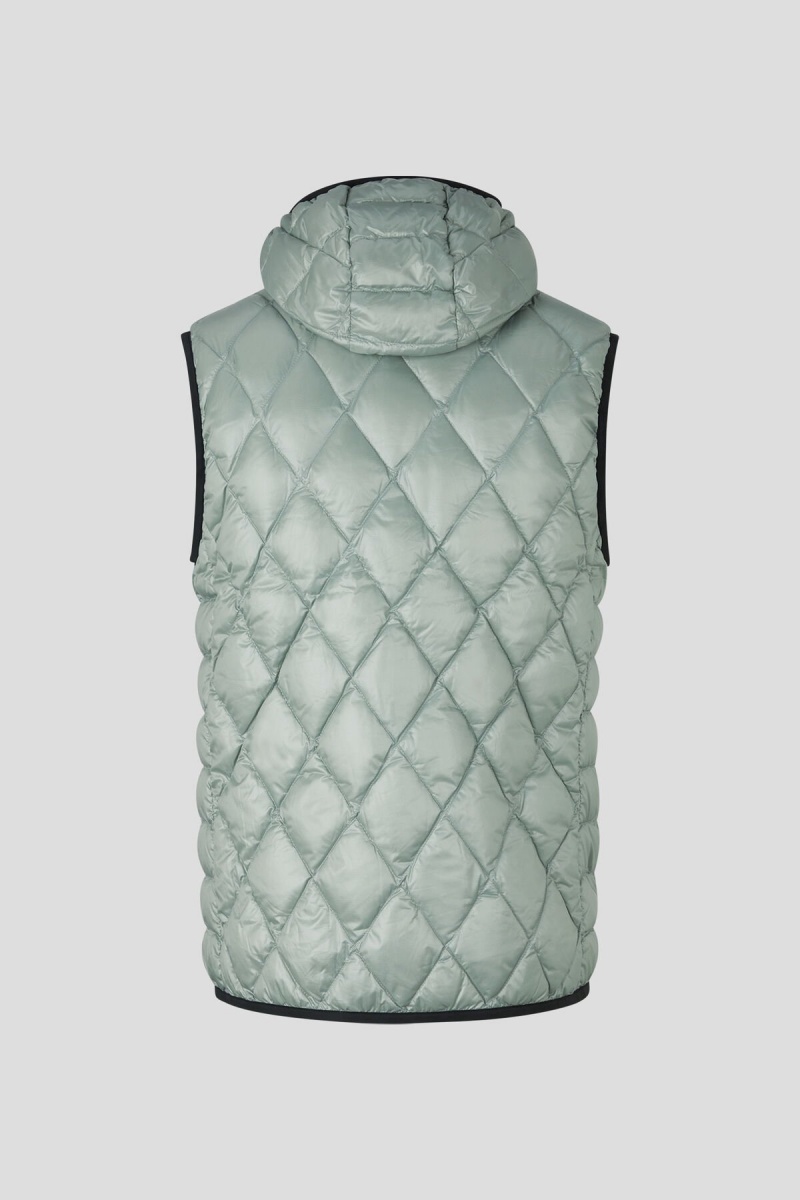 BOGNER Sport Ares Laufschuhe Down Waistcoat Grün | RWNSQ-0942