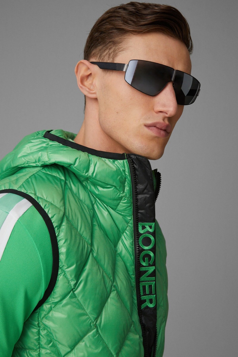 BOGNER Sport Ares Laufschuhe Down Waistcoat Grün | AHDON-1423