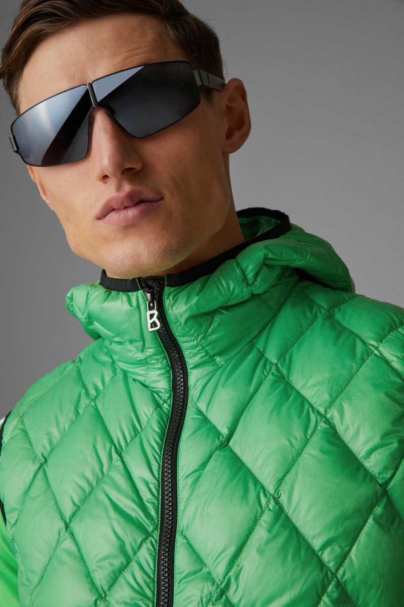 BOGNER Sport Ares Laufschuhe Down Waistcoat Grün | AHDON-1423