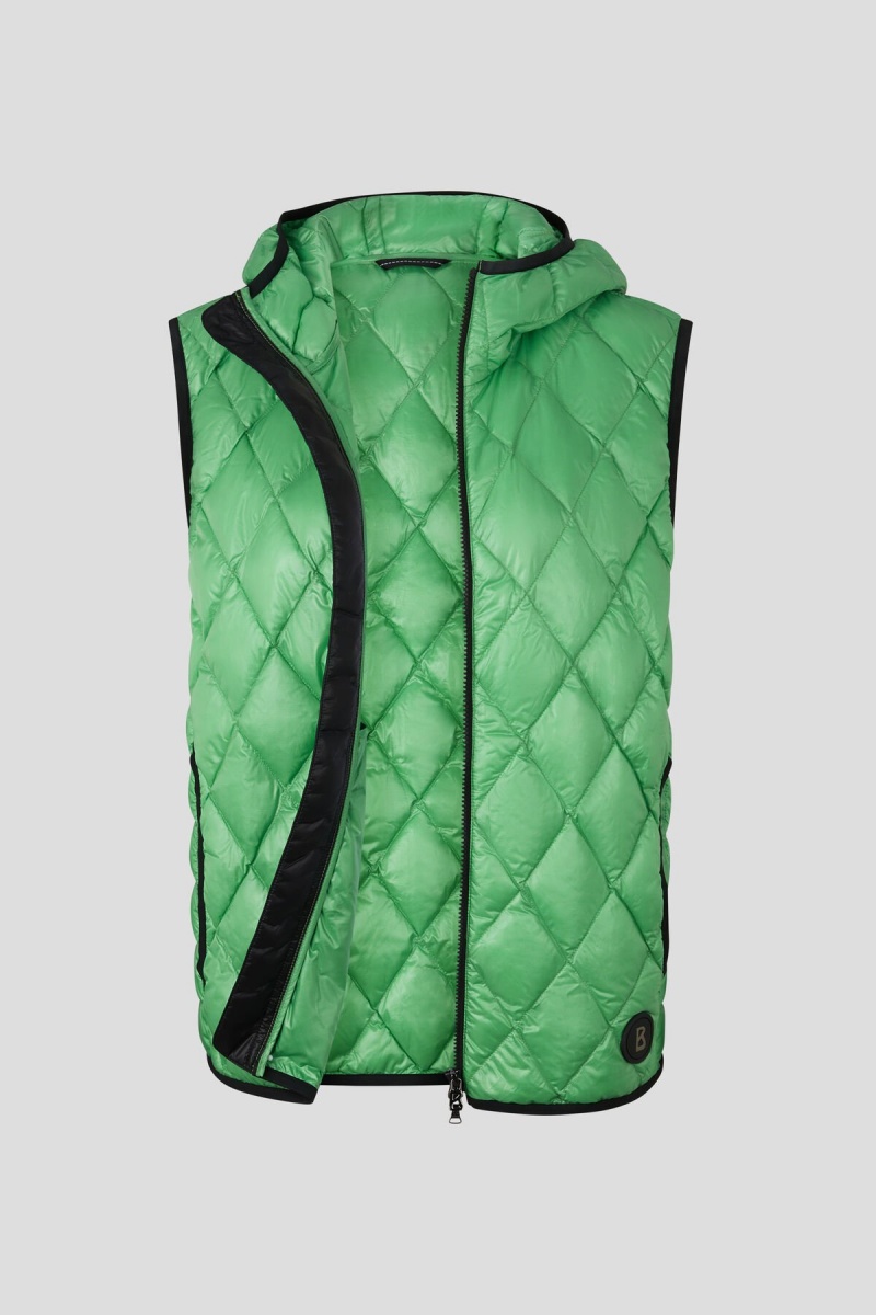 BOGNER Sport Ares Laufschuhe Down Waistcoat Grün | AHDON-1423