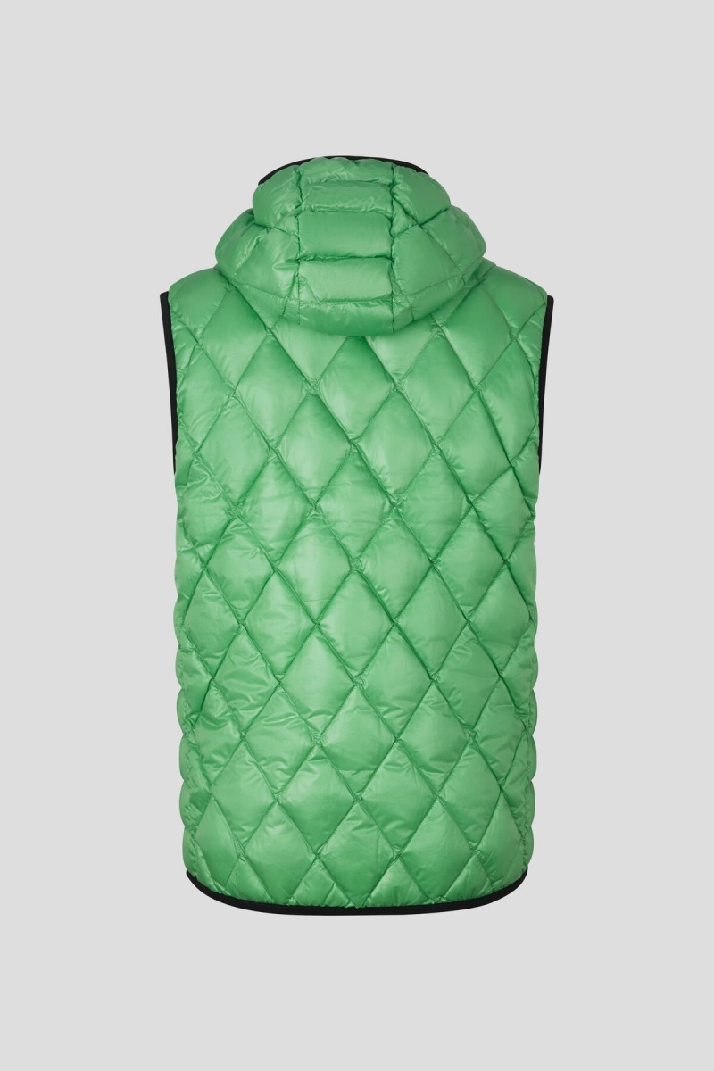 BOGNER Sport Ares Laufschuhe Down Waistcoat Grün | AHDON-1423