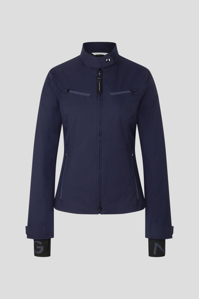 BOGNER Sport Ariane Functional Jacket Navy Blau | JCBAO-5198