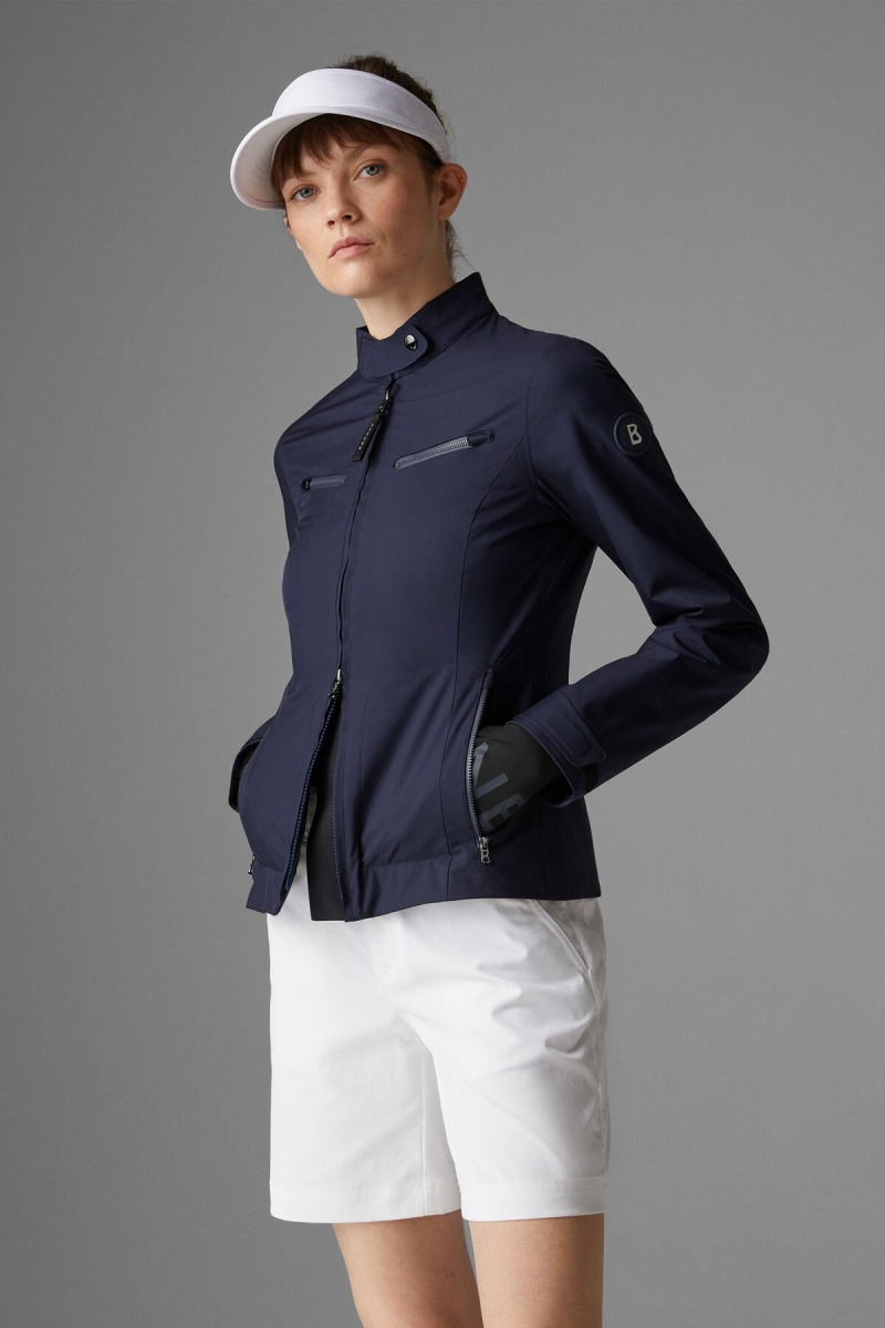 BOGNER Sport Ariane Functional Jacket Navy Blau | JCBAO-5198