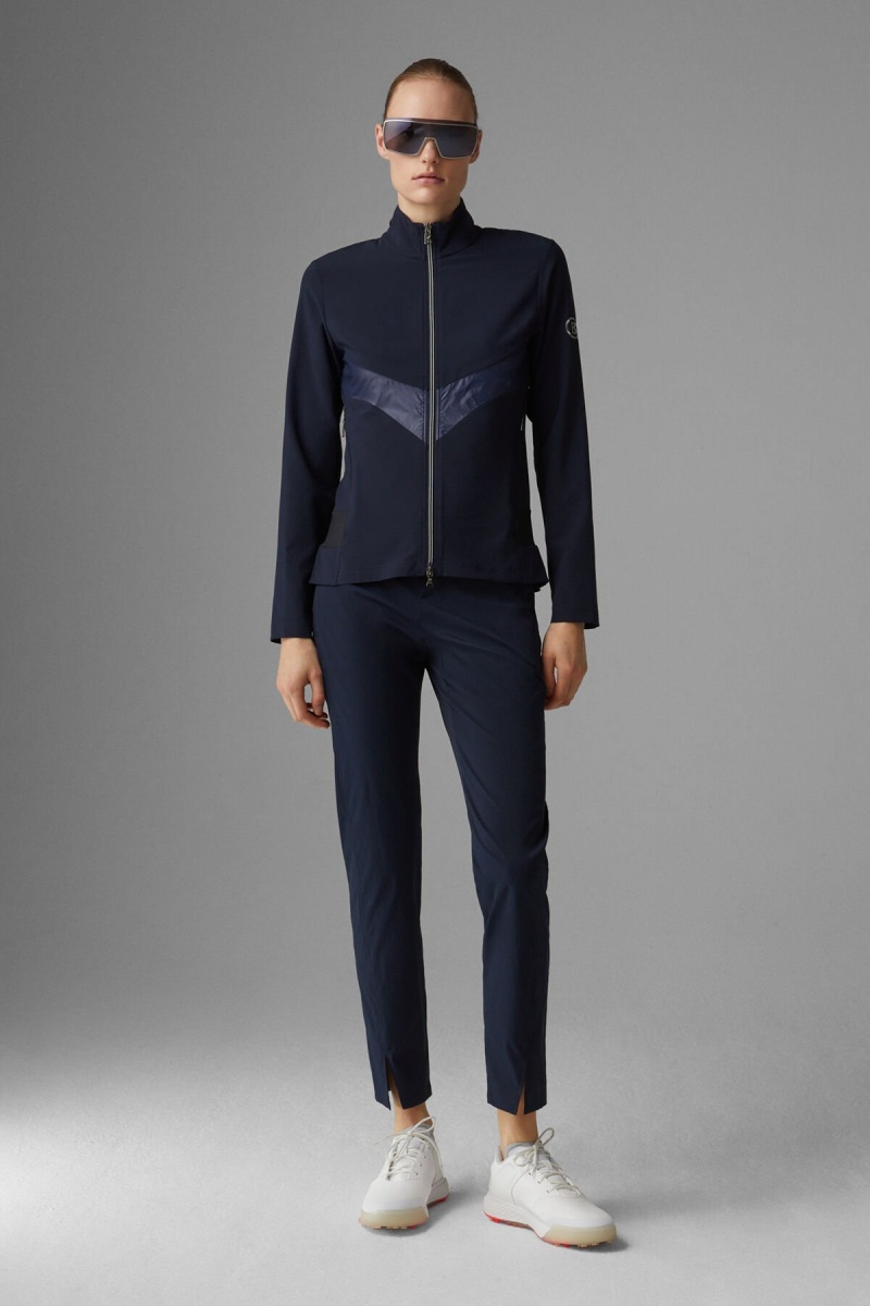 BOGNER Sport Belinda Second Layer Navy Blau | TCREJ-6347