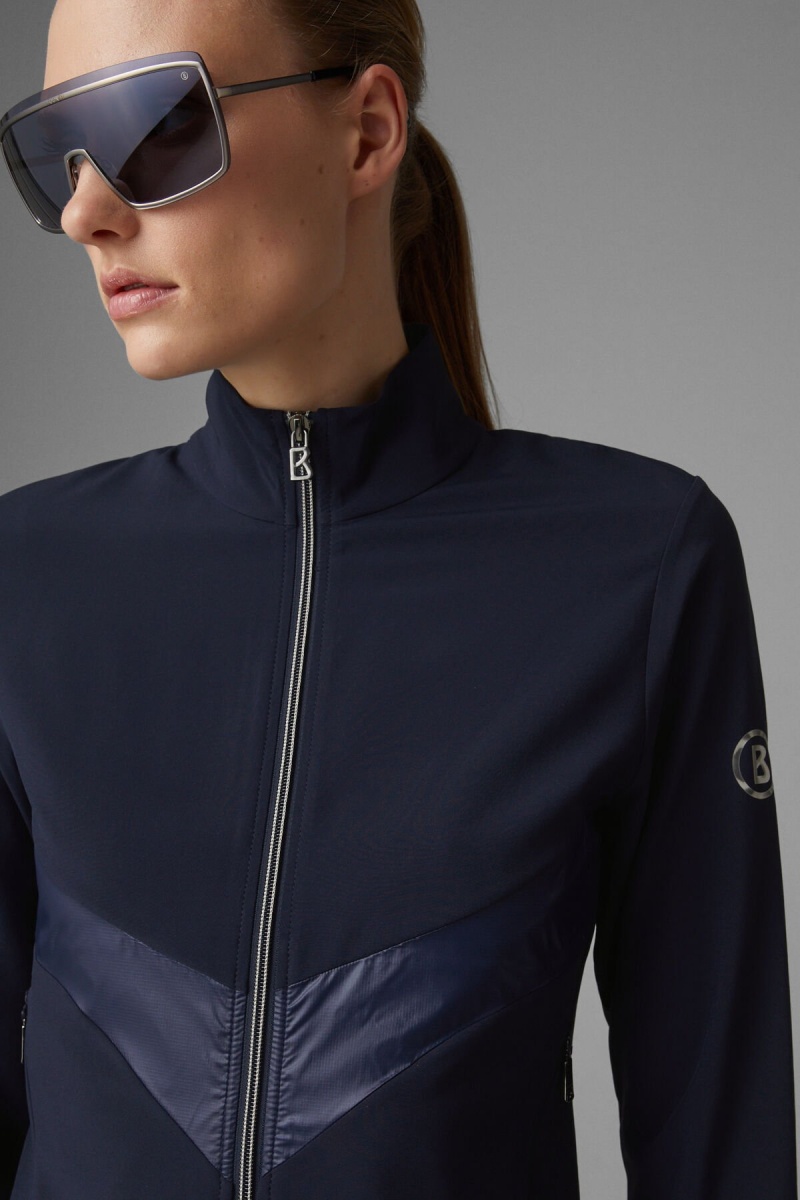 BOGNER Sport Belinda Second Layer Navy Blau | TCREJ-6347