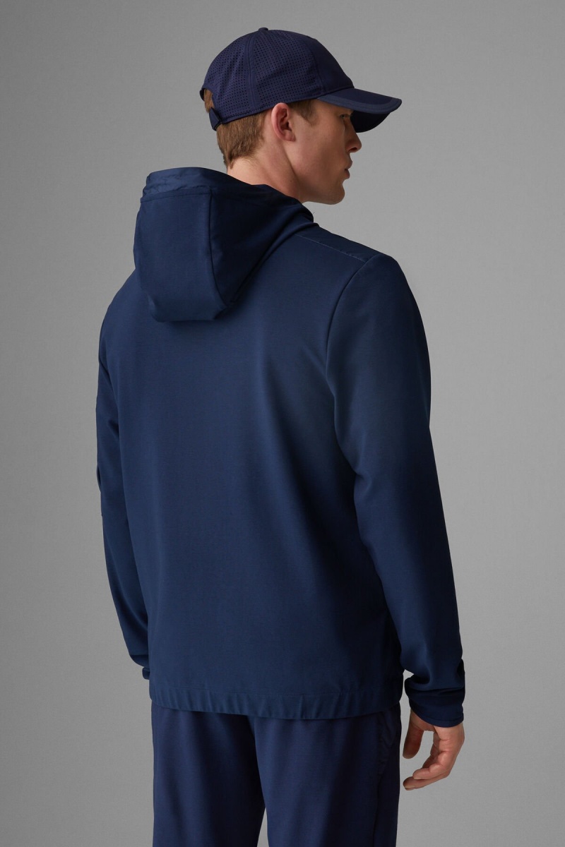 BOGNER Sport Brix Sweatshirt Jacket Dunkelblau | FPVEO-1536