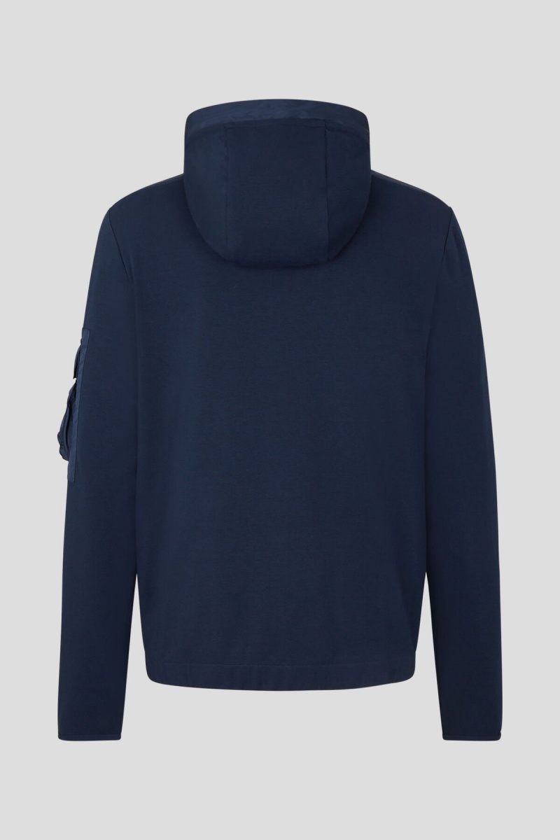 BOGNER Sport Brix Sweatshirt Jacket Dunkelblau | FPVEO-1536