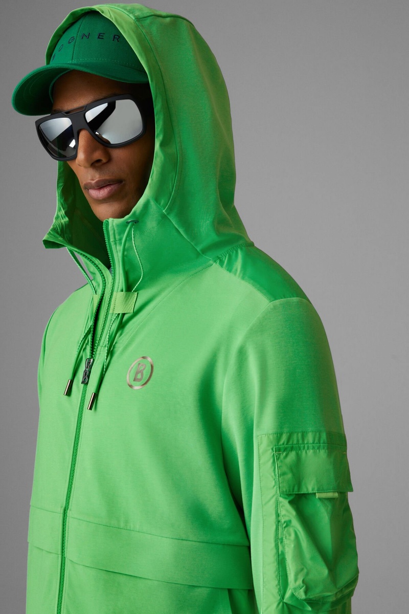 BOGNER Sport Brix Sweatshirt Jacket Grün | XOBVA-4709