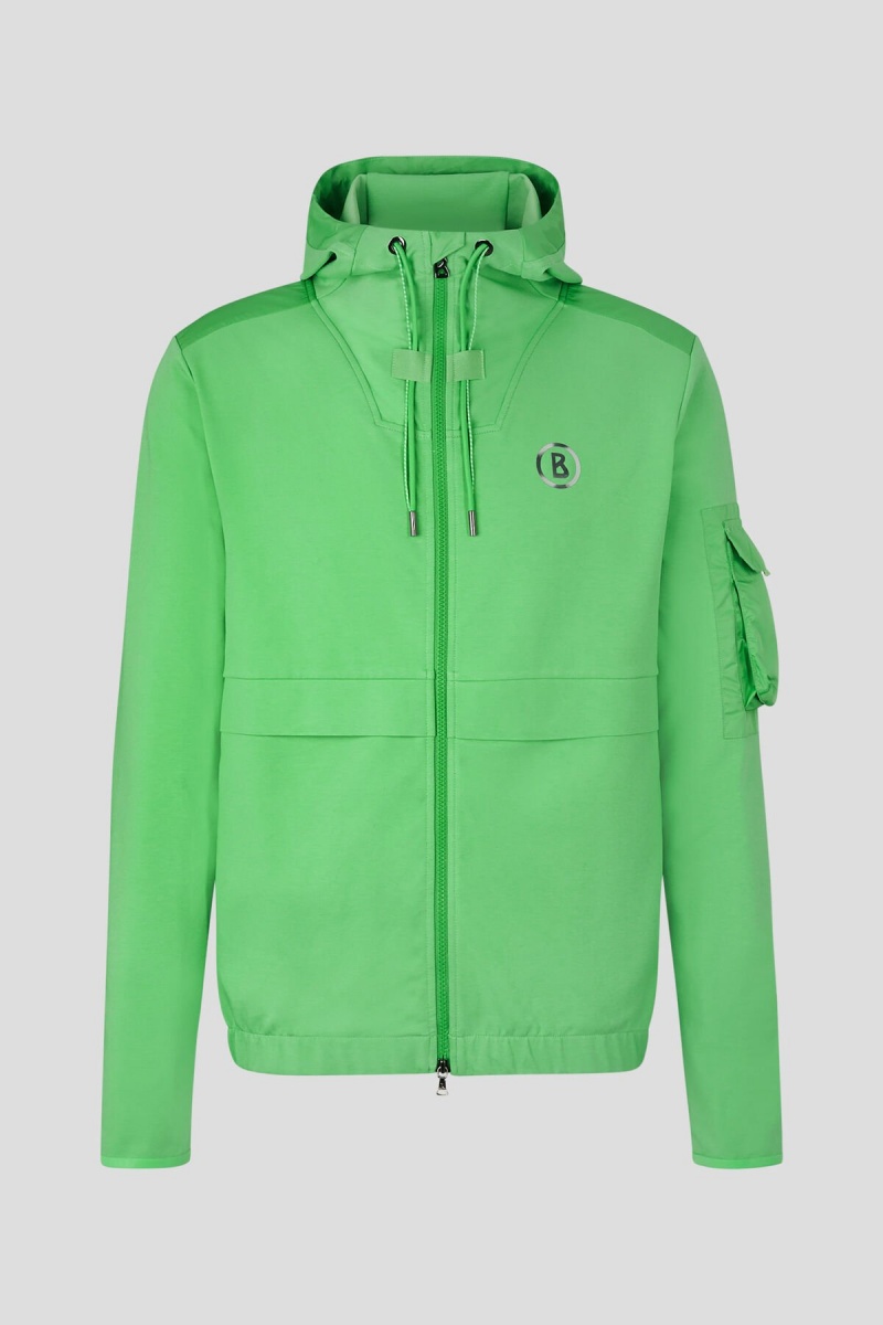 BOGNER Sport Brix Sweatshirt Jacket Grün | XOBVA-4709