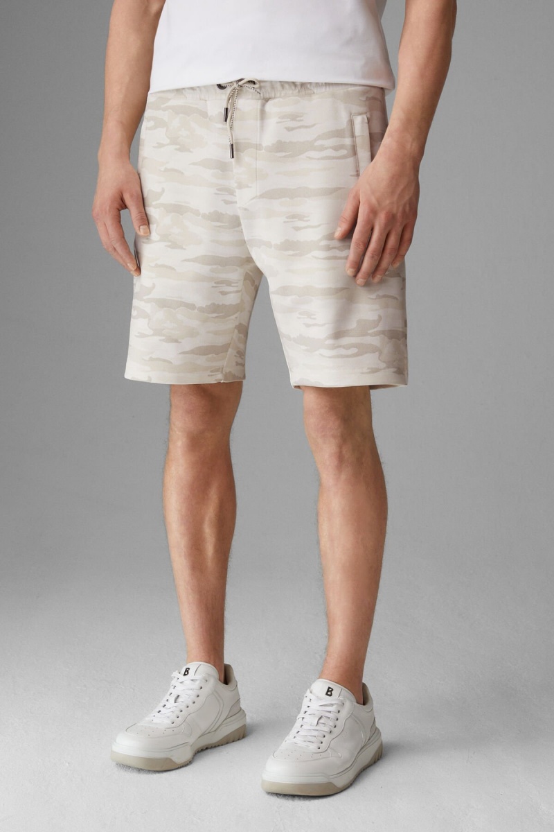BOGNER Sport Cajos Sweat Shorts Beige | CLBQG-3945