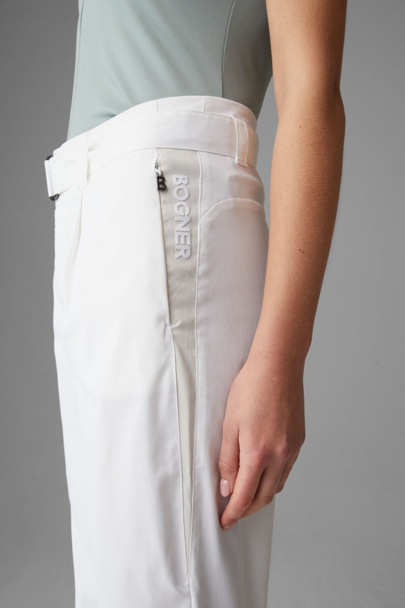 BOGNER Sport Cate Functional Pants Weiß | GUDEK-9386