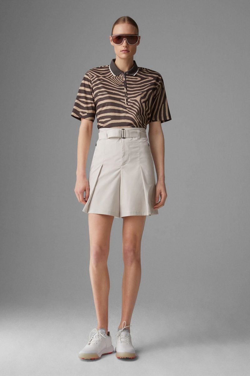 BOGNER Sport Cilly Functional Shorts Sand | EQANL-7963