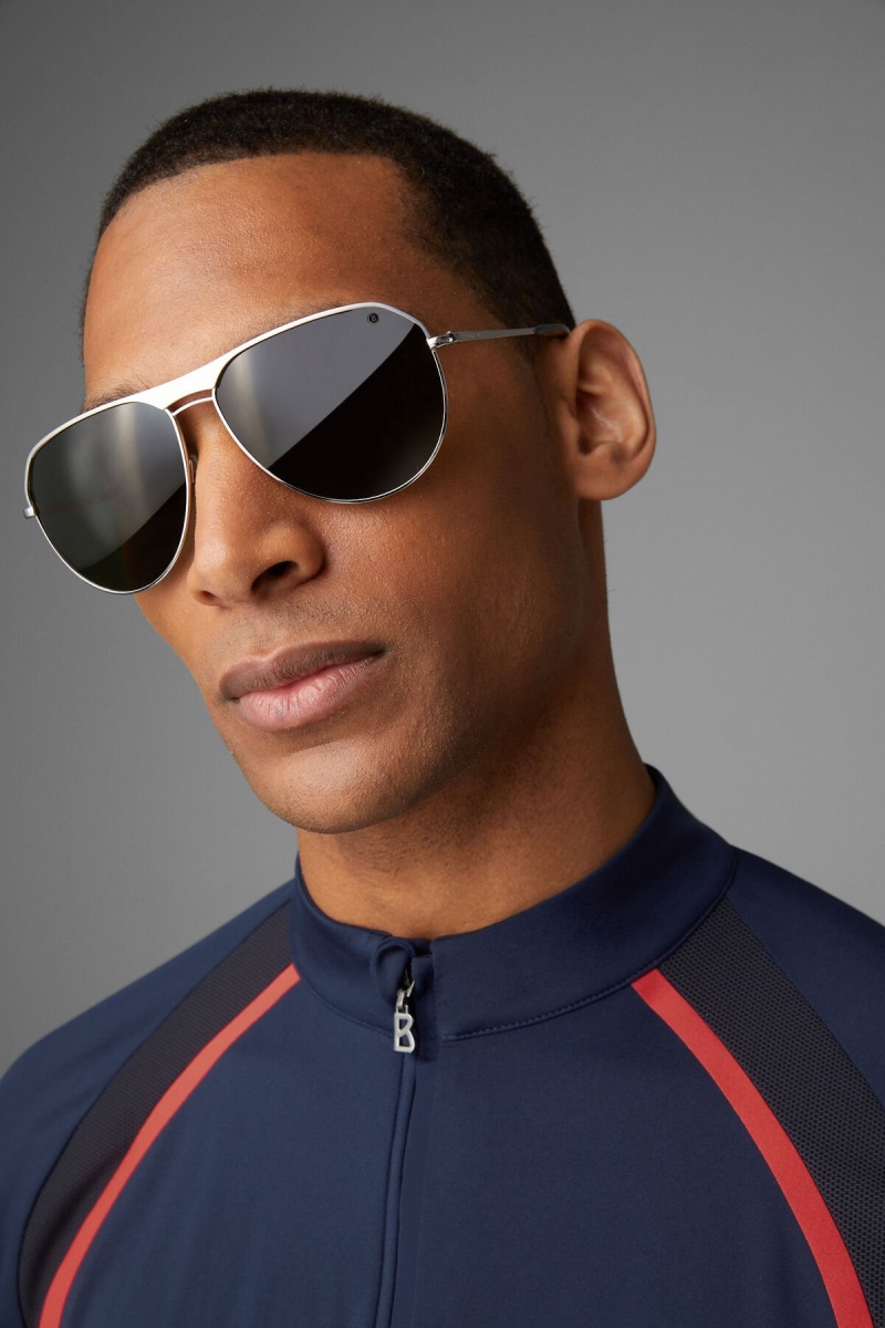 BOGNER Sport Clark Bike Shirt Dunkelblau | GZPFI-3890