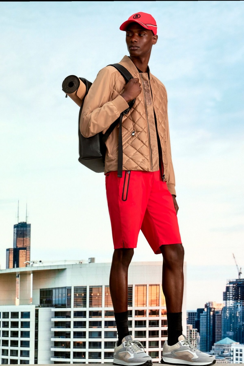 BOGNER Sport Covin Functional Shorts Rot | VTSXN-1902