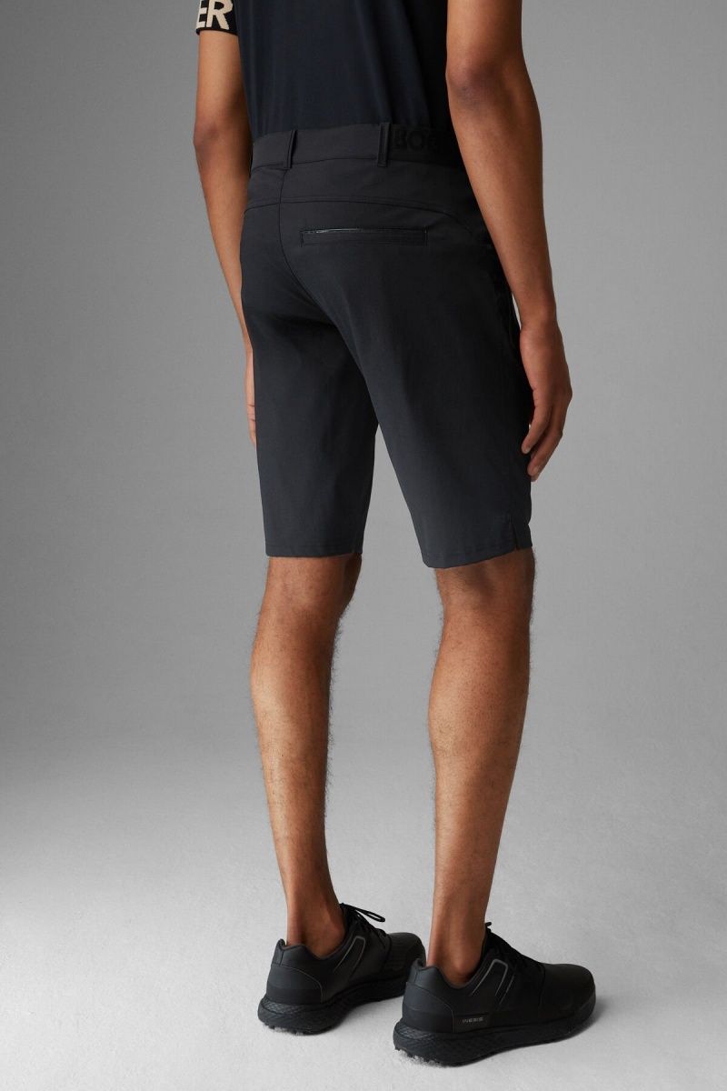 BOGNER Sport Covin Functional Shorts Schwarz | SQVHO-6532