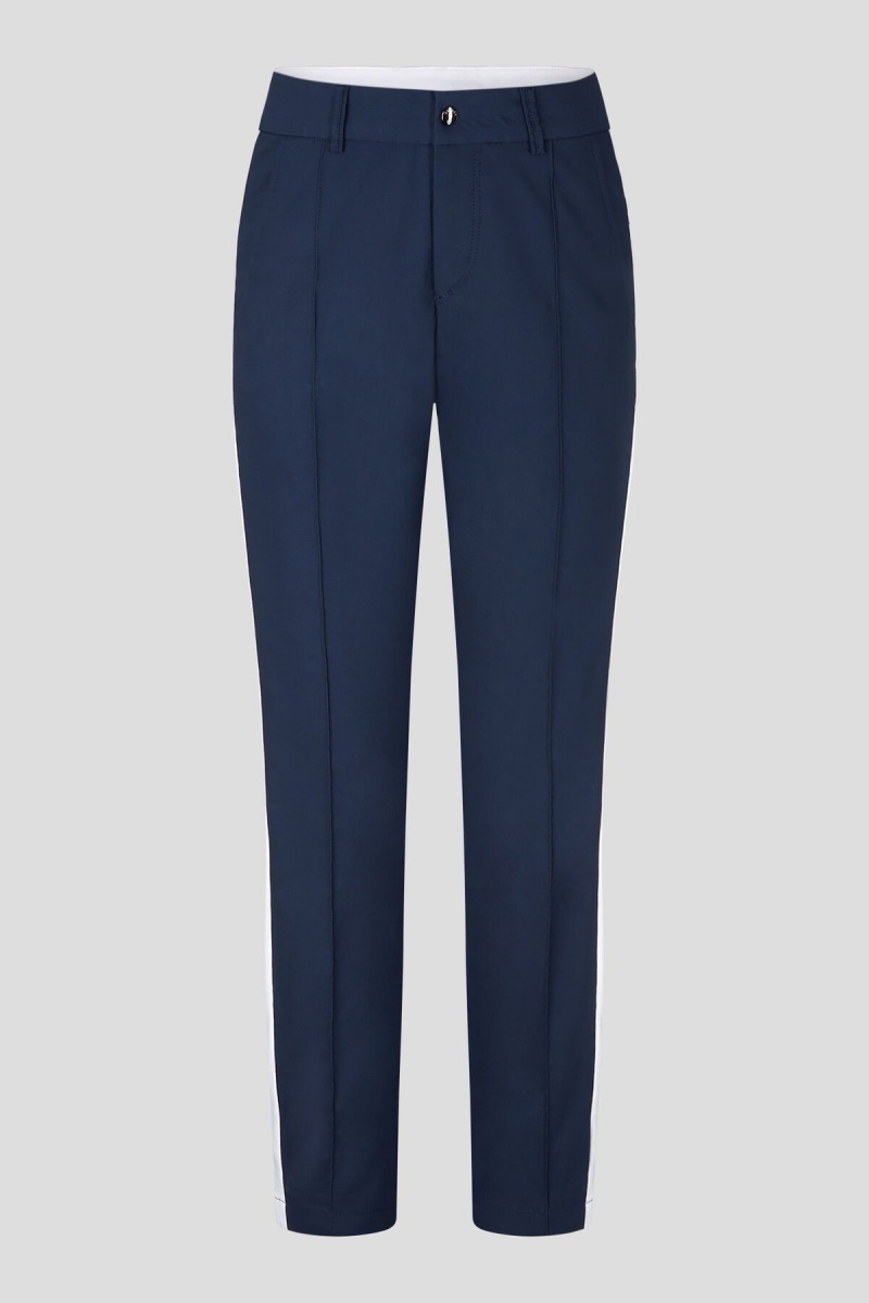 BOGNER Sport Eddi Functional Pants Navy Blau Weiß | EAZTS-1879