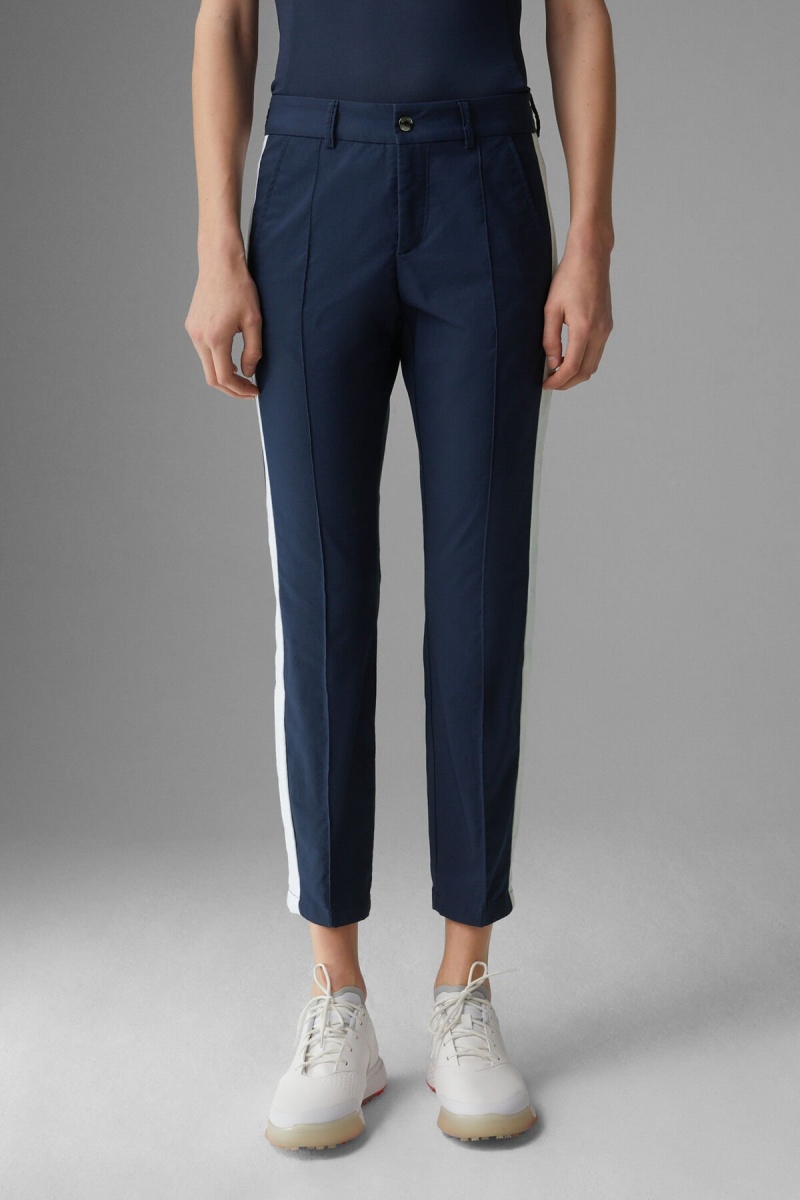 BOGNER Sport Eddi Functional Pants Navy Blau Weiß | EAZTS-1879