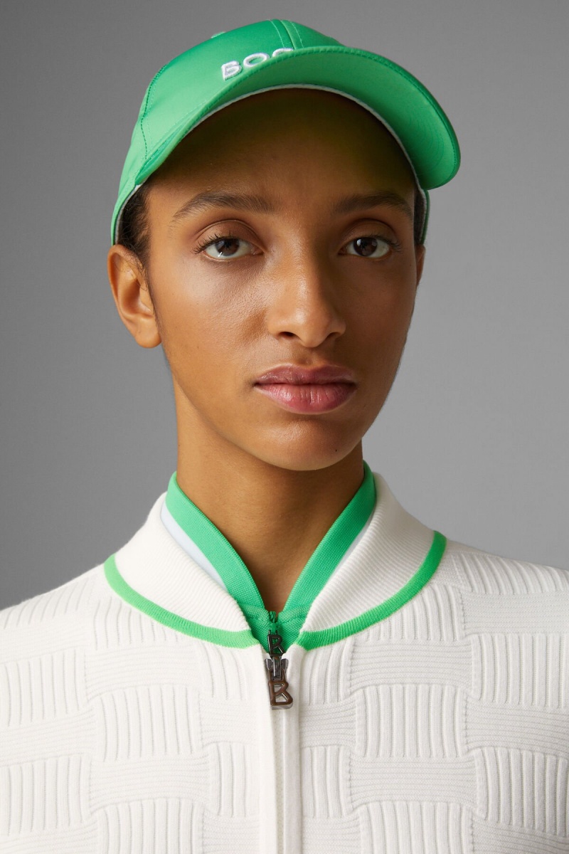 BOGNER Sport Elfi Knit Jacket Grün | GTLQA-0394